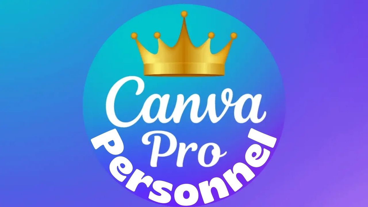 compte Canva Pro personnel